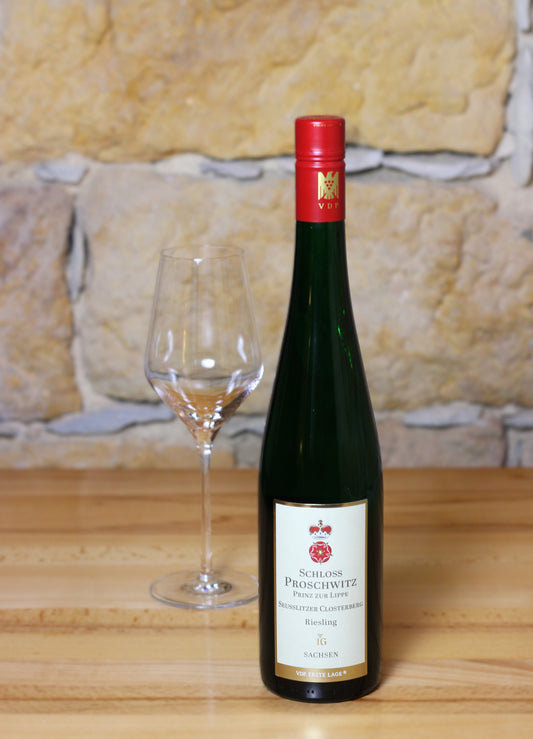 Weißwein „Riesling Seußlitzer Closterberg“ – Erste Lage 2023, QbA trocken