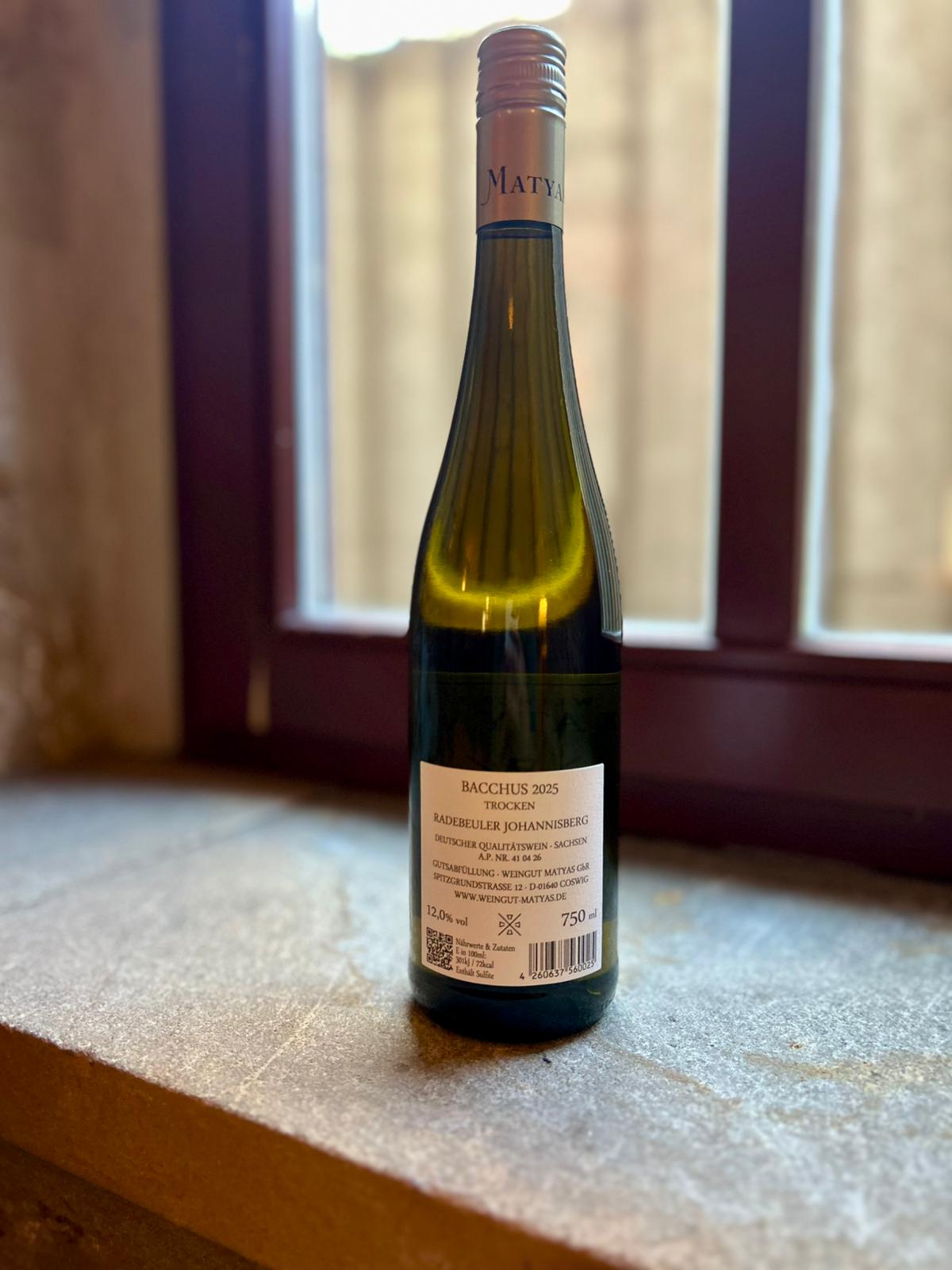Bacchus, 2025, Qualitätswein
