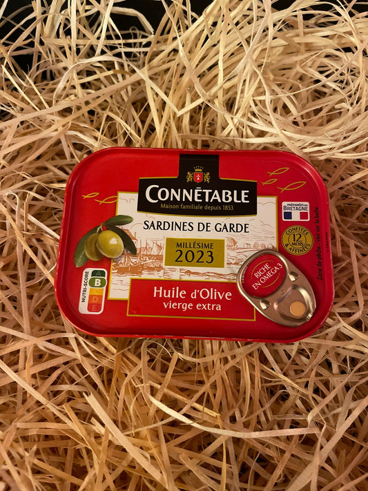 Jahrgangssardinen "Sardines De Garde" Connétable - 2025